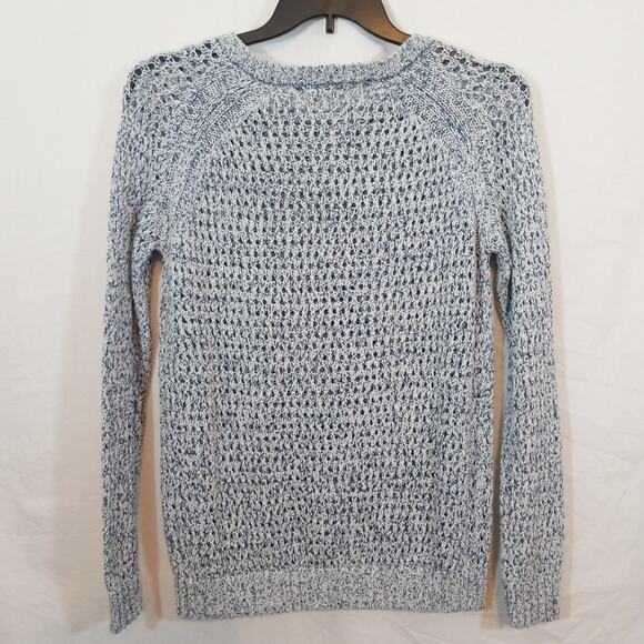 S Oliver heather gray open knit sweater oversized - Picture 5 of 6
